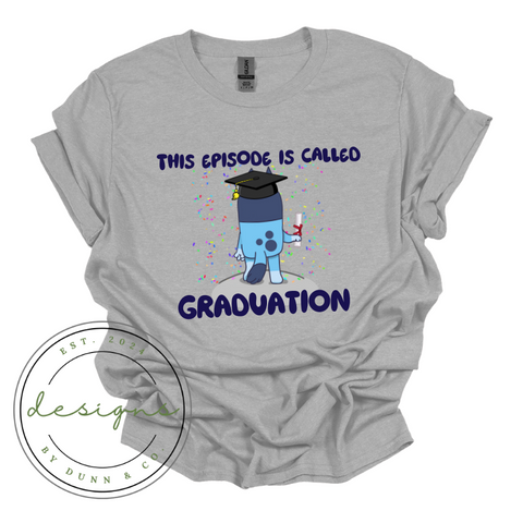Blue Dog Grad/School Shirts