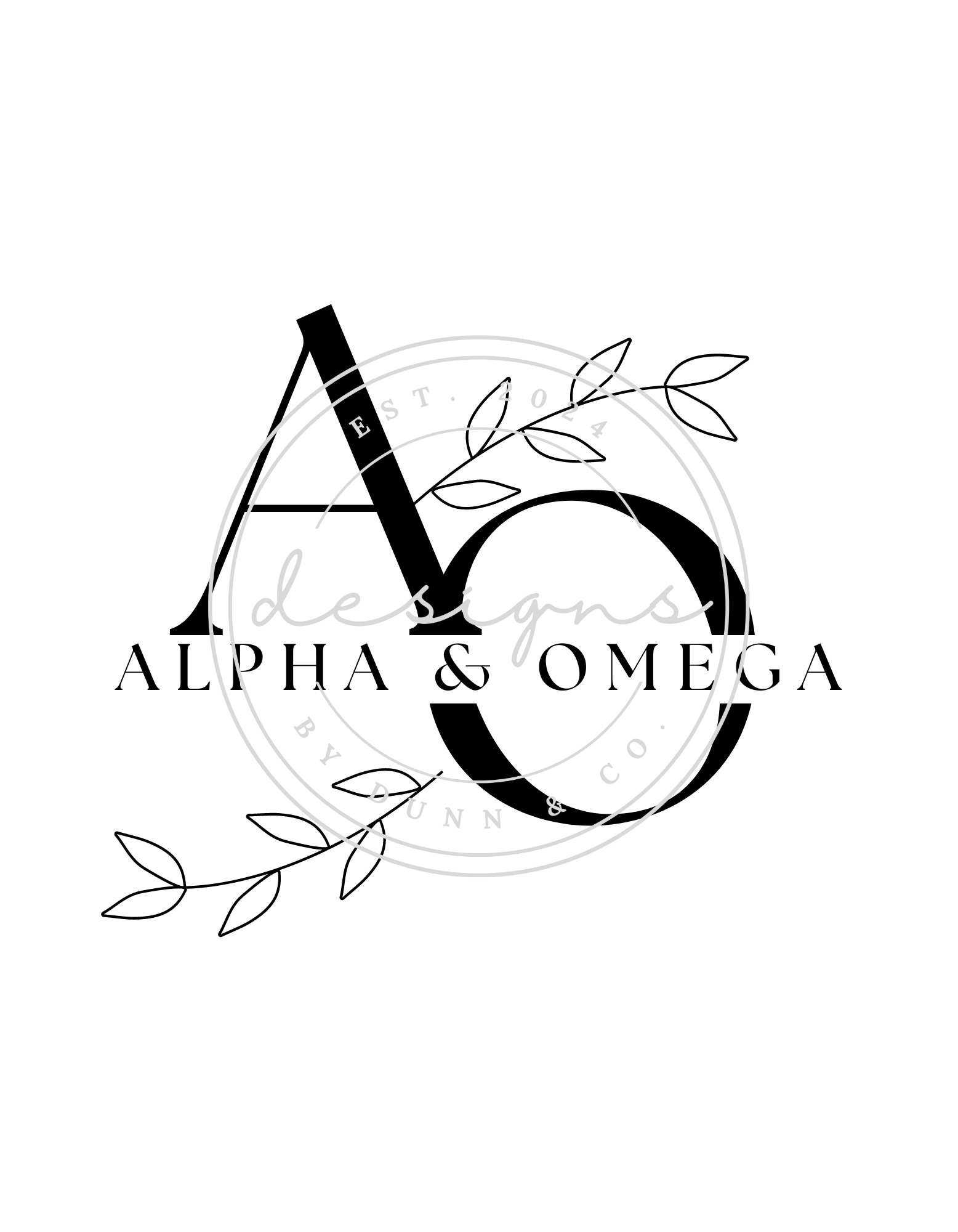 Alpha & Omega ready to press dtf heat transfer